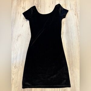 Brandy Melville Velvet Mini Bodycon Dress